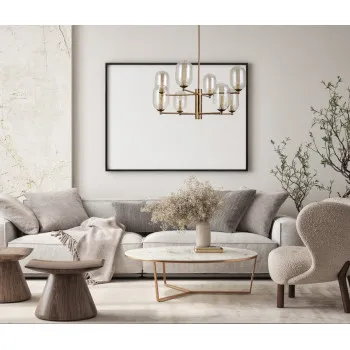 Italux Perano  antik bronz függesztett lámpa (IT-PND-4215-8-HBR) G9 8 izzós IP20