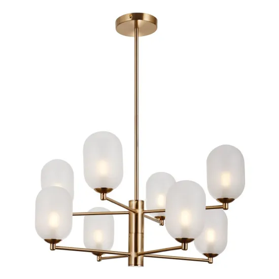 Italux Perano  antik bronz függesztett lámpa (IT-PND-4215-8A-HBR-SAT) G9 8 izzós IP20