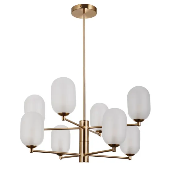 Italux Perano  antik bronz függesztett lámpa (IT-PND-4215-8A-HBR-SAT) G9 8 izzós IP20