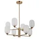 Italux Perano  antik bronz függesztett lámpa (IT-PND-4215-8A-HBR-SAT) G9 8 izzós IP20