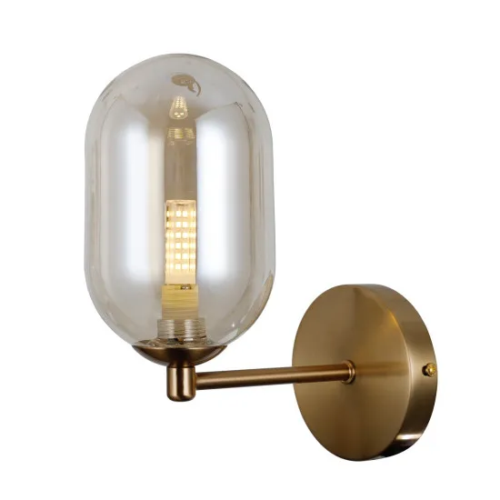 Italux Perano  antik bronz falikar (IT-WL-4215-1-HBR) G9 1 izzós IP20