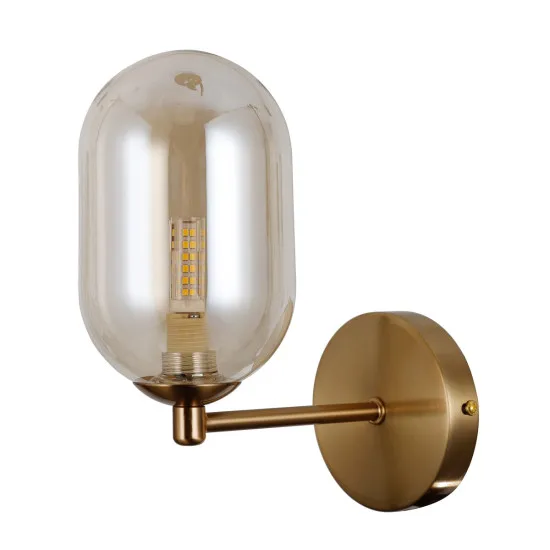 Italux Perano  antik bronz falikar (IT-WL-4215-1-HBR) G9 1 izzós IP20