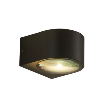 Italux Pesaro fekete LED kültéri fali lámpa (IT-OWL-8082-3K) LED 1 izzós IP54