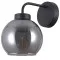 Italux Poggi  fekete falikar (IT-WL-28028-1) E27 1 izzós IP20