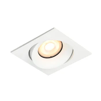 Italux Ponar  fehér mennyezetbe építhető lámpa (IT-DL-26451-GU10-WH) GU10 1 izzós IP20