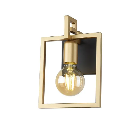 Italux Primero  arany-fekete fali lámpa (IT-WL-44003-1-BK-GD) E27 1 izzós IP20