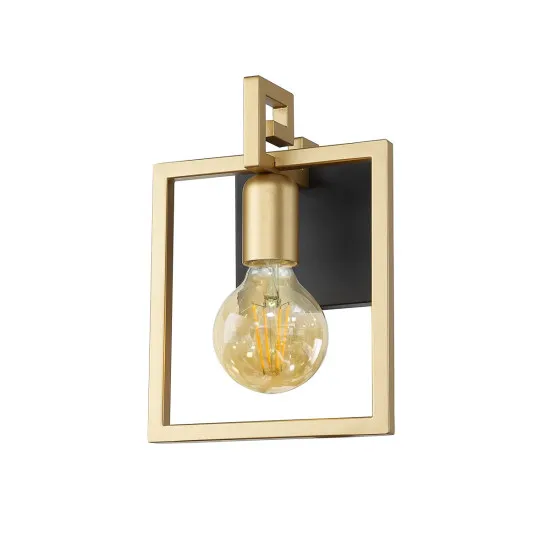 Italux Primero  arany-fekete fali lámpa (IT-WL-44003-1-BK-GD) E27 1 izzós IP20