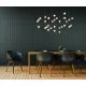 Italux Provenza  fekete-arany LED függesztett lámpa (IT-MD18001067-30A BG) LED 1 izzós IP20