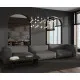 Italux Provenza  arany LED függesztett lámpa (IT-MD18001067-30A GD) LED 1 izzós IP20