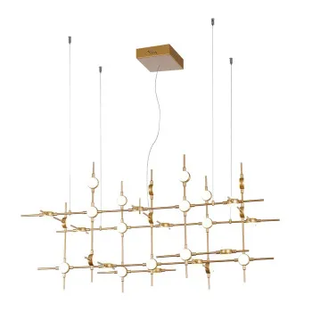 Italux Provenza  arany LED függesztett lámpa (IT-MD18001067-30A GD) LED 1 izzós IP20