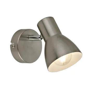 Italux Riado  nikkel fali/mennyezeti spotlámpa (IT-SPL-3422-1-SN) E14 1 izzós IP20
