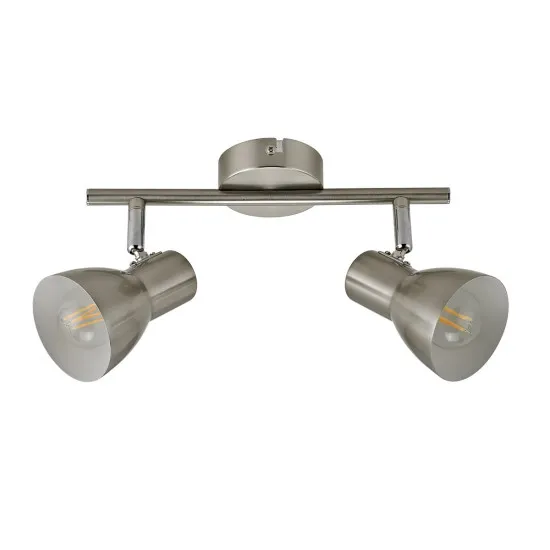 Italux Riado  nikkel mennyezeti spotlámpa (IT-SPL-3422-2-SN) E14 2 izzós IP20