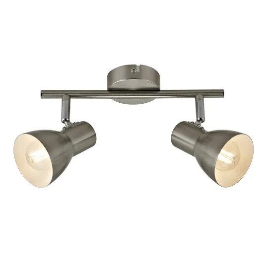 Italux Riado  nikkel mennyezeti spotlámpa (IT-SPL-3422-2-SN) E14 2 izzós IP20