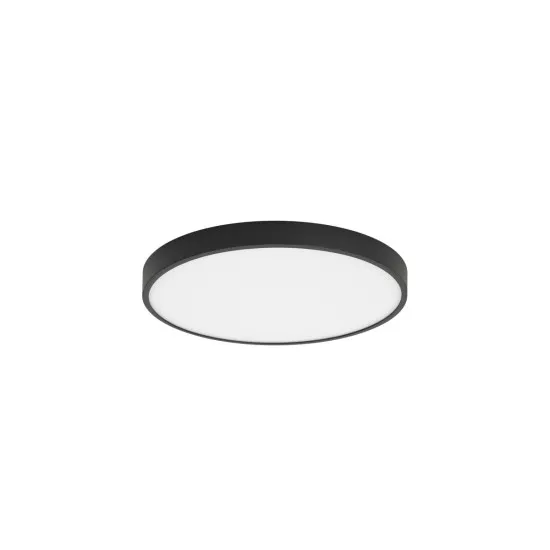 Italux Riberio  fekete LED mennyezeti lámpa (IT-PLF-75689-BK-4K) LED 1 izzós IP20