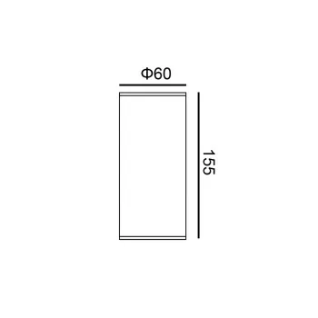 Italux Rima fekete kültéri mennyezeti lámpa (IT-OPN-3022A-GU10) GU10 1 izzós IP54