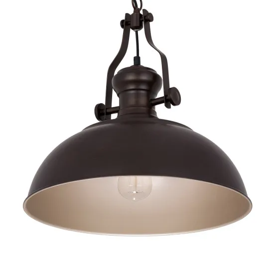 Italux Rosalia  bronz-arany függesztett lámpa (IT-MDM-2646/1 BR+GD) E27 1 izzós IP20