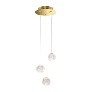 Italux Rosario  arany LED függesztett lámpa (IT-PND-12220121-3A-GD) LED 1 izzós IP20