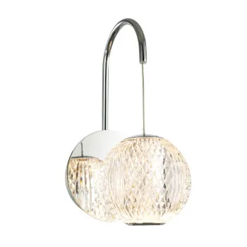 Italux Rosario  krómszínű LED falikar (IT-WL-12220121-1A-CR) LED 1 izzós IP20