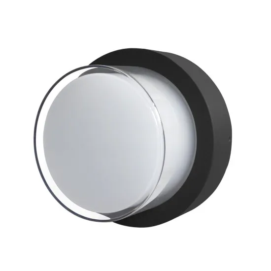 Italux Rosta  fekete LED kültéri fali lámpa (IT-OWL-3062-4K) LED 1 izzós IP54