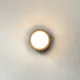 Italux Rosta  fekete LED kültéri fali lámpa (IT-OWL-3062-S-4K) LED 1 izzós IP54