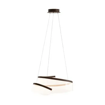 Italux Rustin  kávébarna LED függesztett lámpa (IT-PND-58728-45W-3K) LED 1 izzós IP20