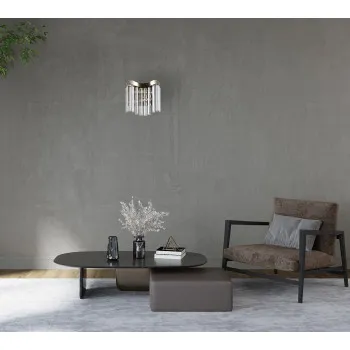 Italux Sabriga  bronz fali lámpa (IT-WL-44544-2) E14 2 izzós IP20