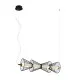 Italux Sanke  fekete LED függesztett lámpa (IT-PND-63849-4-BK) LED 1 izzós IP20