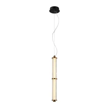 Italux Sanpo  réz-átlátszó LED függesztett lámpa (IT-PND-26384-2V-GD-CL) LED 1 izzós IP20