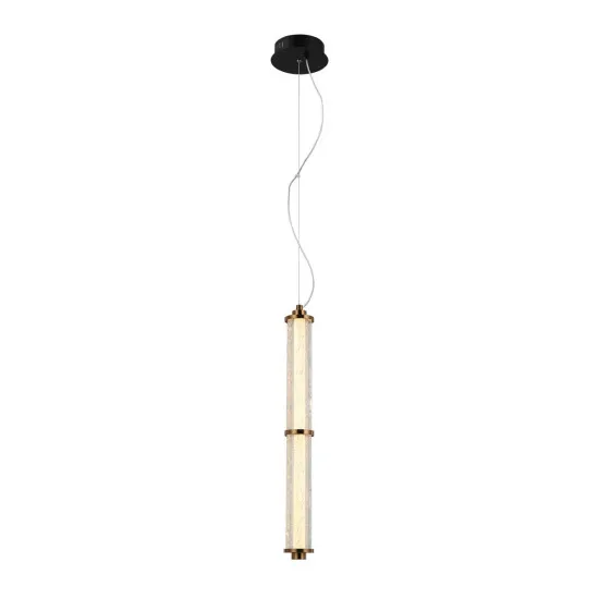 Italux Sanpo  réz-átlátszó LED függesztett lámpa (IT-PND-26384-2V-GD-CL) LED 1 izzós IP20