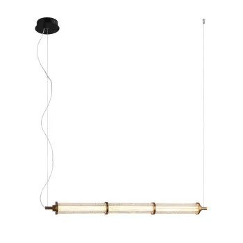 Italux Sanpo  réz-átlátszó LED függesztett lámpa (IT-PND-26384-3-GD-CL) LED 1 izzós IP20