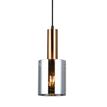 Italux Sardo  sárgaréz függesztett lámpa (IT-PND-5581-1-BRO+SG) E27 1 izzós IP20