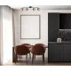 Italux Savio  fekete-arany mennyezeti spotlámpa (IT-SPL-27357-4-BK-GD) E14 4 izzós IP20