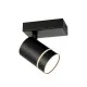 Italux Selma  fekete LED mennyezeti spotlámpa (IT-SPL-31983-1B-BK) LED 1 izzós IP20