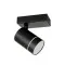 Italux Selma  fekete LED mennyezeti spotlámpa (IT-SPL-31983-1B-BK) LED 1 izzós IP20