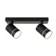 Italux Selma  fekete LED mennyezeti spotlámpa (IT-SPL-31983-2B-BK) LED 2 izzós IP20