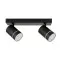 Italux Selma  fekete LED mennyezeti spotlámpa (IT-SPL-31983-2B-BK) LED 2 izzós IP20