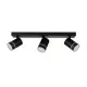Italux Selma  fekete LED mennyezeti spotlámpa (IT-SPL-31983-3B-BK) LED 3 izzós IP20