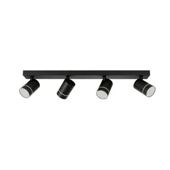 Italux Selma  fekete LED mennyezeti spotlámpa (IT-SPL-31983-4B-BK) LED 4 izzós IP20
