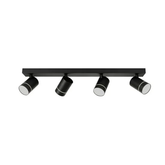 Italux Selma  fekete LED mennyezeti spotlámpa (IT-SPL-31983-4B-BK) LED 4 izzós IP20