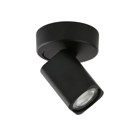 Italux Senova  fekete mennyezeti spotlámpa (IT-SPL-4492-1B BL) GU10 1 izzós IP20