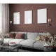 Italux Servio  fekete falikar (IT-WL-66892-1A-BK-AMB) E14 1 izzós IP20