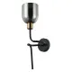 Italux Servio  fekete falikar (IT-WL-66892-1A-BK-SG) E14 1 izzós IP20