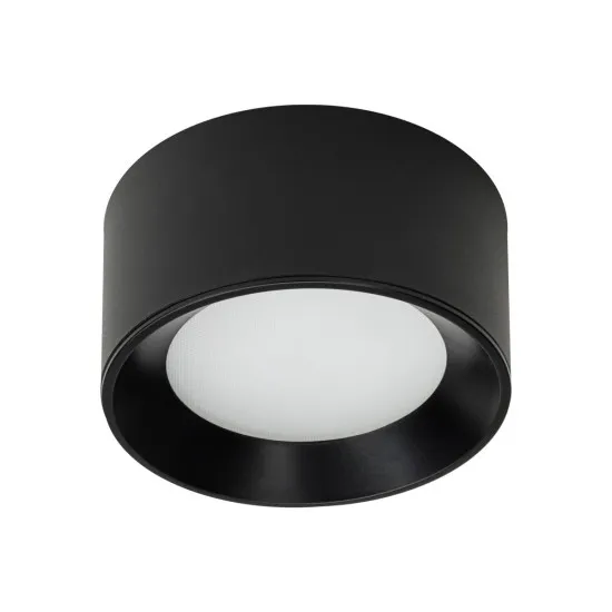 Italux Sirius  fekete fürdőszobai LED mennyezeti lámpa (IT-WG-604A/BJ-WW/MULTI) LED 1 izzós IP44