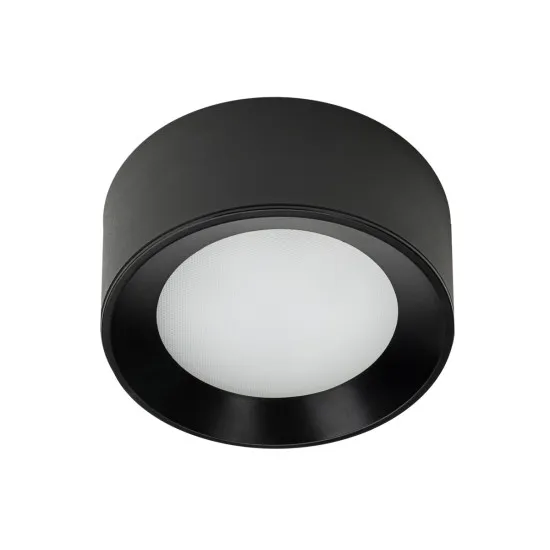 Italux Sirius  fekete fürdőszobai LED mennyezeti lámpa (IT-WG-604A/BJ-WW/MULTI) LED 1 izzós IP44