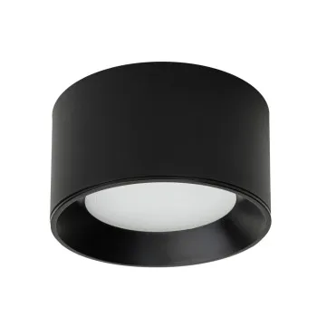 Italux Sirius  fekete fürdőszobai LED mennyezeti lámpa (IT-WG-604A/BJ-WW/MULTI) LED 1 izzós IP44