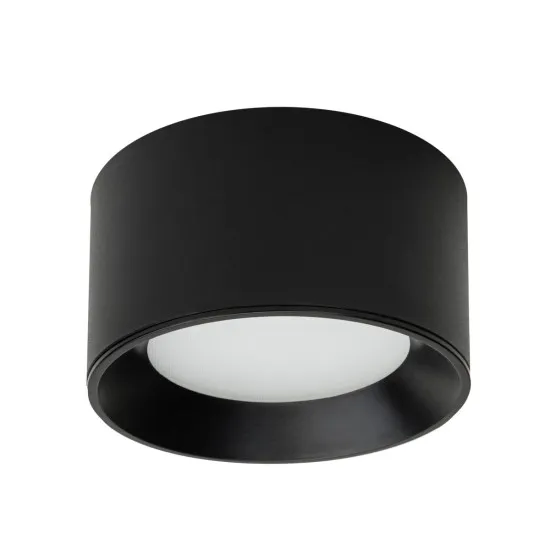 Italux Sirius  fekete fürdőszobai LED mennyezeti lámpa (IT-WG-604A/BJ-WW/MULTI) LED 1 izzós IP44