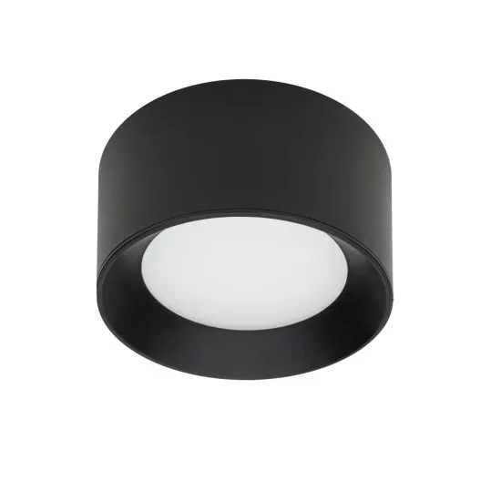 Italux Sirius  fekete fürdőszobai LED mennyezeti lámpa (IT-WG-606A/BJ-WW/MULTI) LED 1 izzós IP44