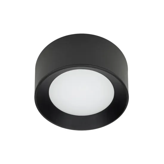 Italux Sirius  fekete fürdőszobai LED mennyezeti lámpa (IT-WG-606A/BJ-WW/MULTI) LED 1 izzós IP44