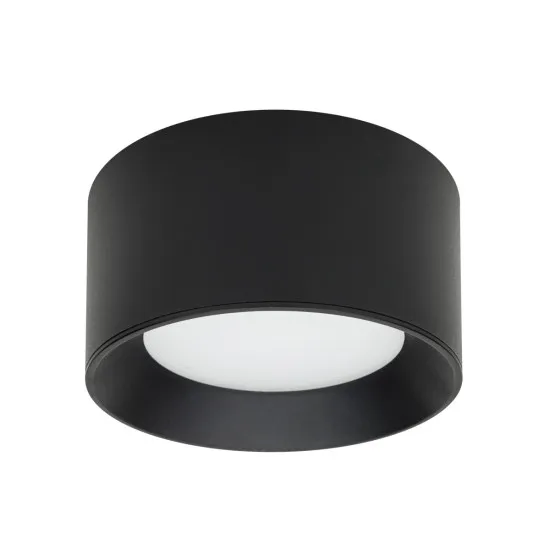 Italux Sirius  fekete fürdőszobai LED mennyezeti lámpa (IT-WG-606A/BJ-WW/MULTI) LED 1 izzós IP44