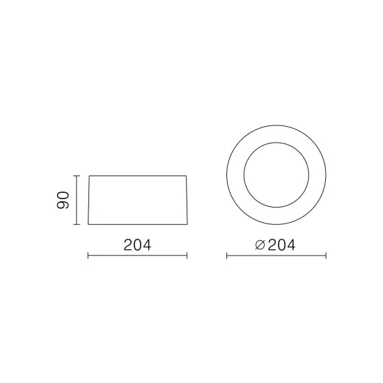 Italux Sirius  fehér fürdőszobai LED mennyezeti lámpa (IT-WG-608C/WK-WW/MULTI) LED 1 izzós IP44